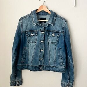 Celebrity Pink Blue Jean Jacket